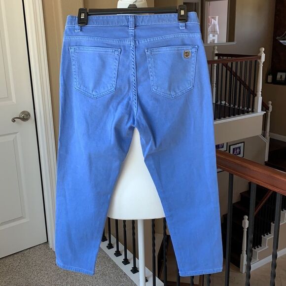 Michael Kors Izzy Cropped Skinny Jeans Size 4 - Picture 5 of 11